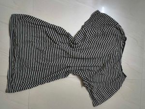 Striped V-Neck T-Shirt