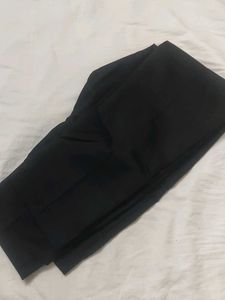 Black Straight Leg Pants - Formal