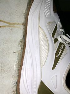 Stylish White &amp; brown shoes 😉