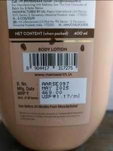 Mamaearth Cocoa Rich Moisturizing Body Lotion