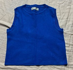 Vintage Sleeveless Knit Top