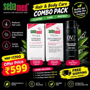 Sebamed Everyday & Anti-Hairloss Shampoo + OVZ Bod