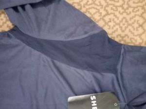 branded new  Navy Blue Hoodie top