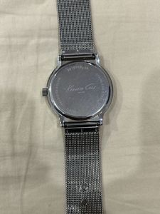 Sleek Silver-Tone Wrist Watch