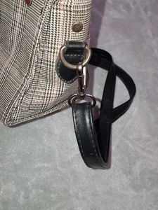 Plaid Crossbody Handbag