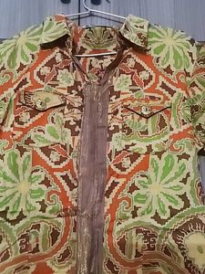 Multicolour Collar Kurti With Pockets