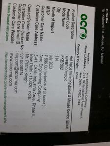 💥 Keyboard And Mouse Brand New Unused