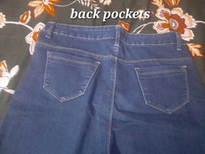 NAVY BLUE WIDE LEG JEANS 💙