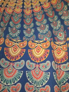 Mandala Peacock Print Dress