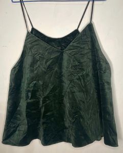 SHEIN Dark Green Camisole Top