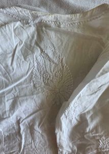 Pure chikankari kurta