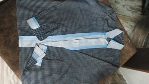 Black Shirt With Centre Line