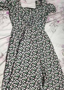 Floral Print Mini Dress
