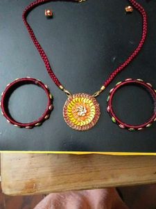 Boho Ethnic Mandala Necklace