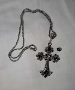 Gothic Cross Pendant Necklace