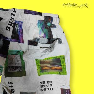 Off-White Graphic Print Shorts