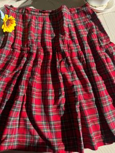 gingham skirt