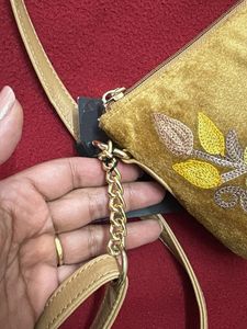 Caprese Embroidered Clutch