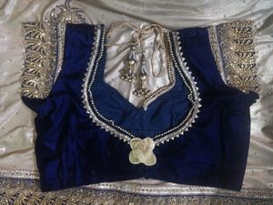 Designar Saree With Stitch Blouse