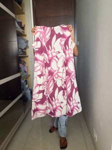 Pretty Floral Print Dress