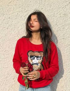 Cute Teddy red  Sweatshirt