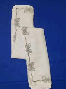 White Butterfly  Sarees Embellishments