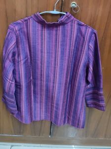 Purple Color Short Kurti