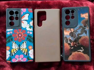 🤎aesthetic samsung galaxy s22 ultra back cover co
