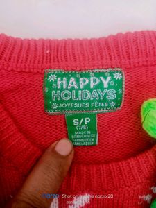 Festive Reindeer Christmas Sweater