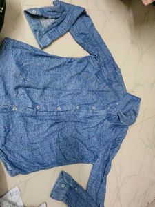 Blue Long Sleeve Shirt