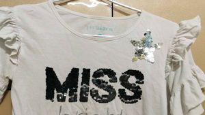 Pantaloons Sequin Star T-Shirt