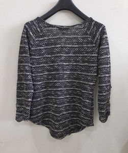 FIG Marled Knit Long Sleeve Top | Cozy