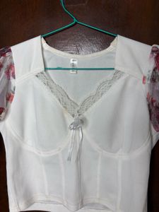 white top