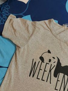 Funny Panda Weekend T-Shirt