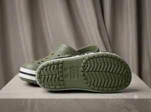 Green Crocs Clogs, Bayaband clog, Extreme Comfort