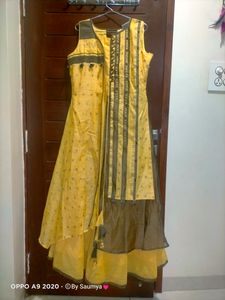 Yellow Gown Dress