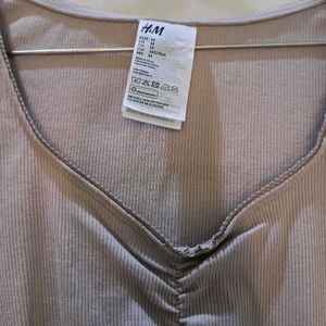 Clinched Neck Top