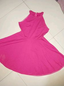 Pink Sleeveless Dress