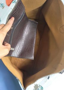 Brown Tote Bag