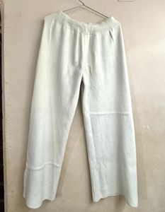 Lightweight Knit Wide-Leg Pants