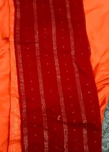 Embroidered Orange suit