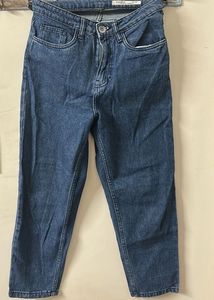 Blue Denim Mom Jeans