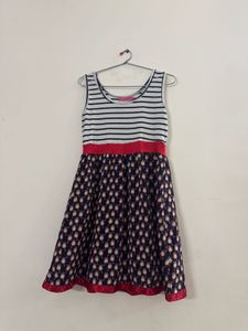 Splash Mini Fit And Flare dress