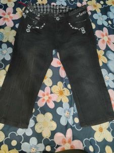 vintage black jorts