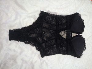 Lace Push-Up Bodysuit