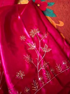 Satin Pink Poshak