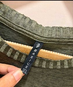 Cozy Green Long Sleeve Top