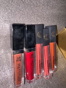 set of 5 Liquid Lipsticks