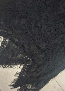 Elegant Black Lace Skirt
