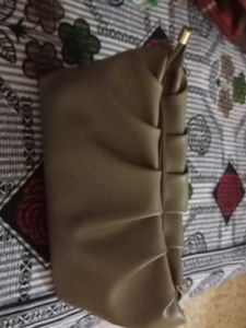 Chic Ruched Clutch Bag